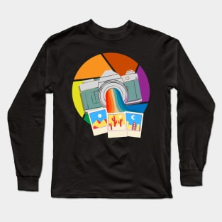 Photography Rainbow Pride Long Sleeve T-Shirt